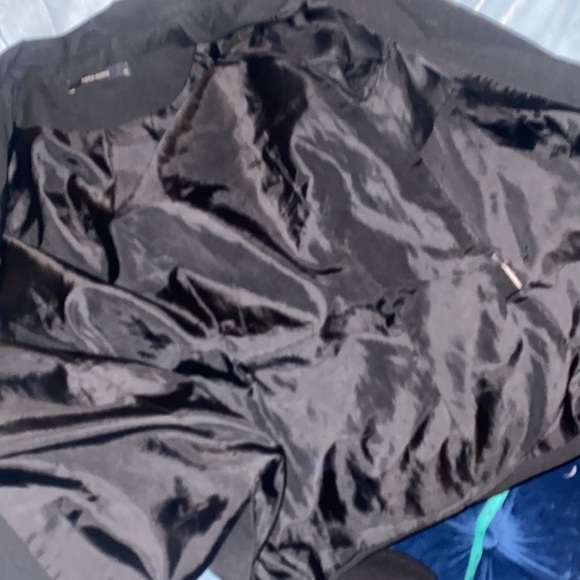 Vero Moda  tailored black 2 buttons women’s blazer Sz 42 - Picture 6 of 12